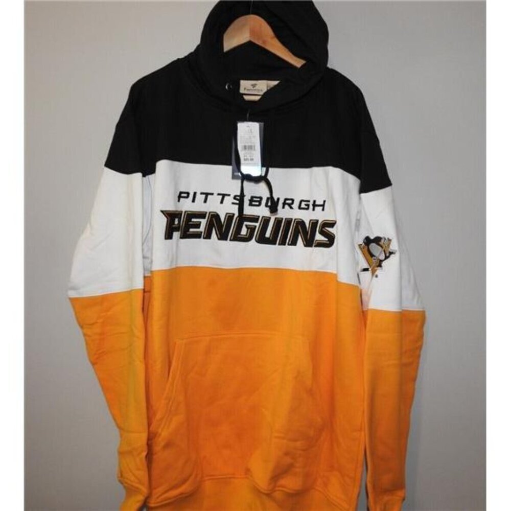 NEW NHL Pittsburgh Penguins Hooded Sweatshirt Mens Big & Tall Sizes - Picture 2 of 4